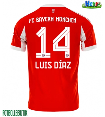 Bayern Munich Luis Diaz #14 Hemmatröja 2025-26 Kortärmad